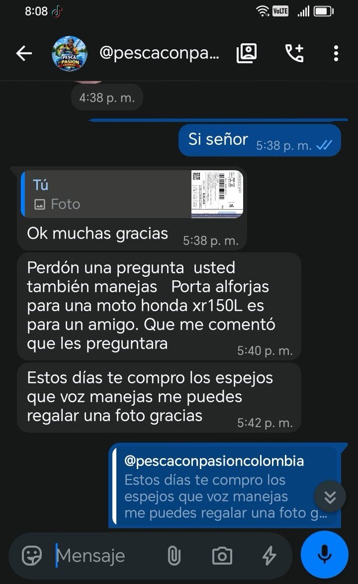 Evidencia de compra - Julián